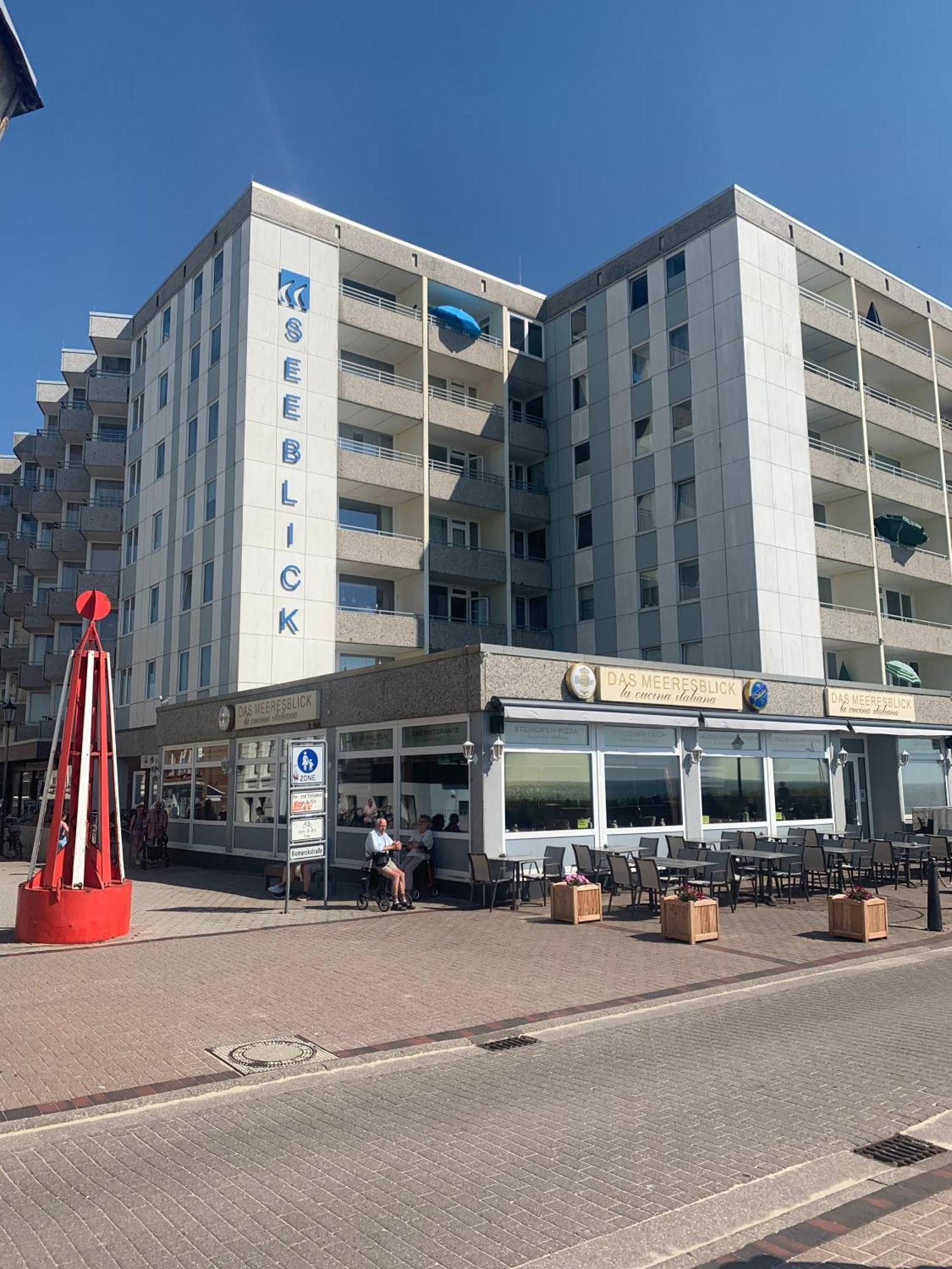 Strandblick Im Haus Seeblick Bismarckstrasse Боркум Екстериор снимка