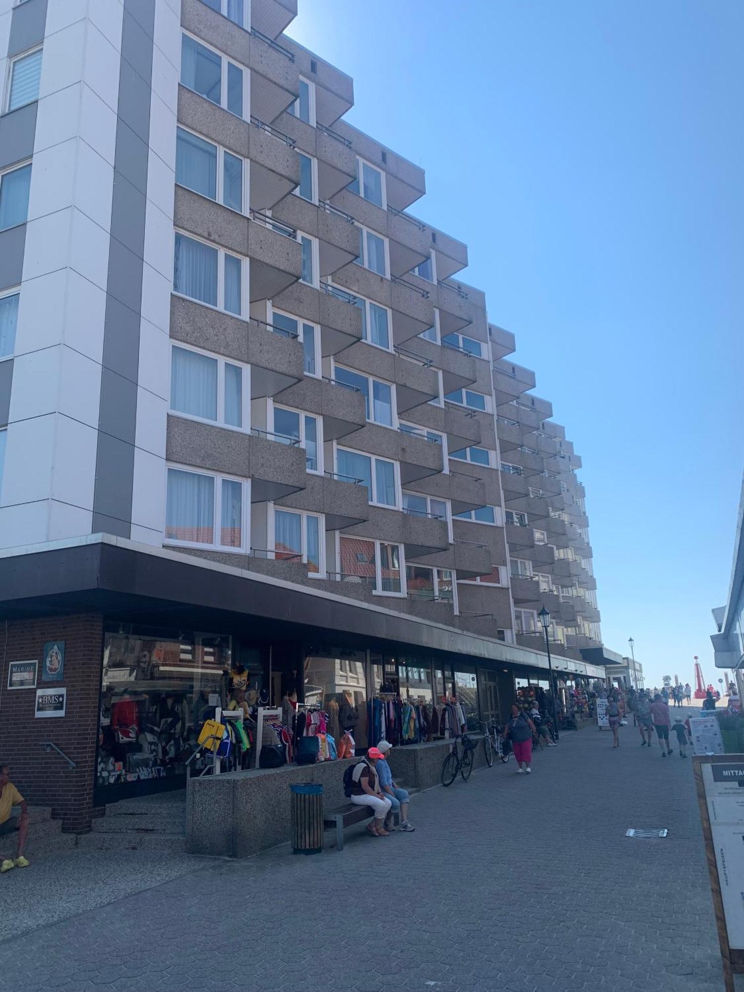 Strandblick Im Haus Seeblick Bismarckstrasse Боркум Екстериор снимка